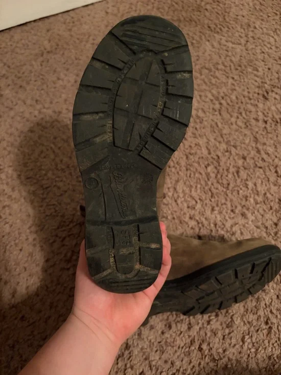 BLUNDSTONE UNISEX CLASSICS CHELSEA BOOTS - Brown - Picture 4 of 5